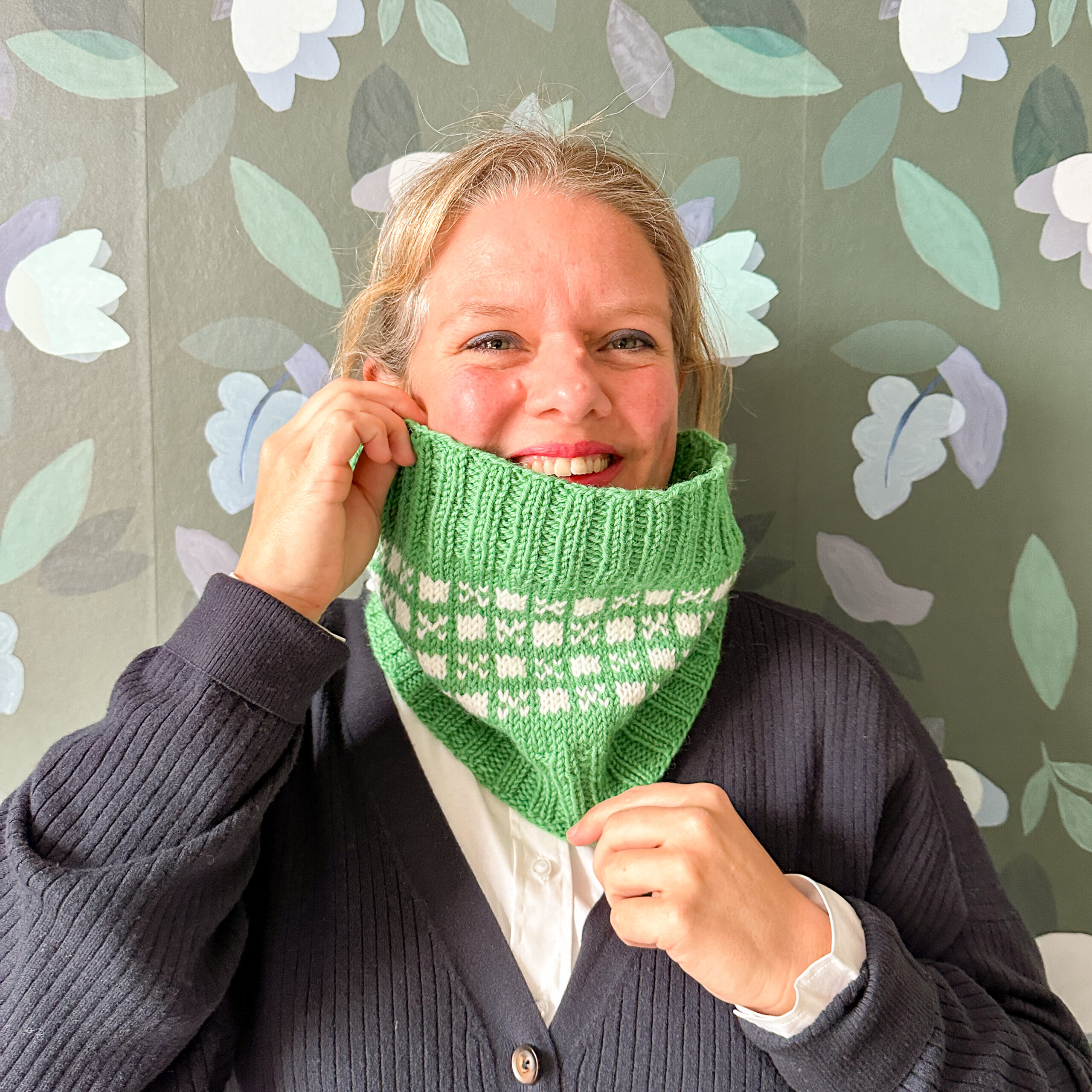 My First Colourwork Cowl 1