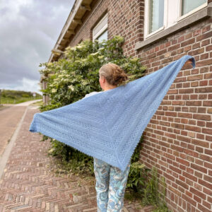 driehoekssjaal patroon