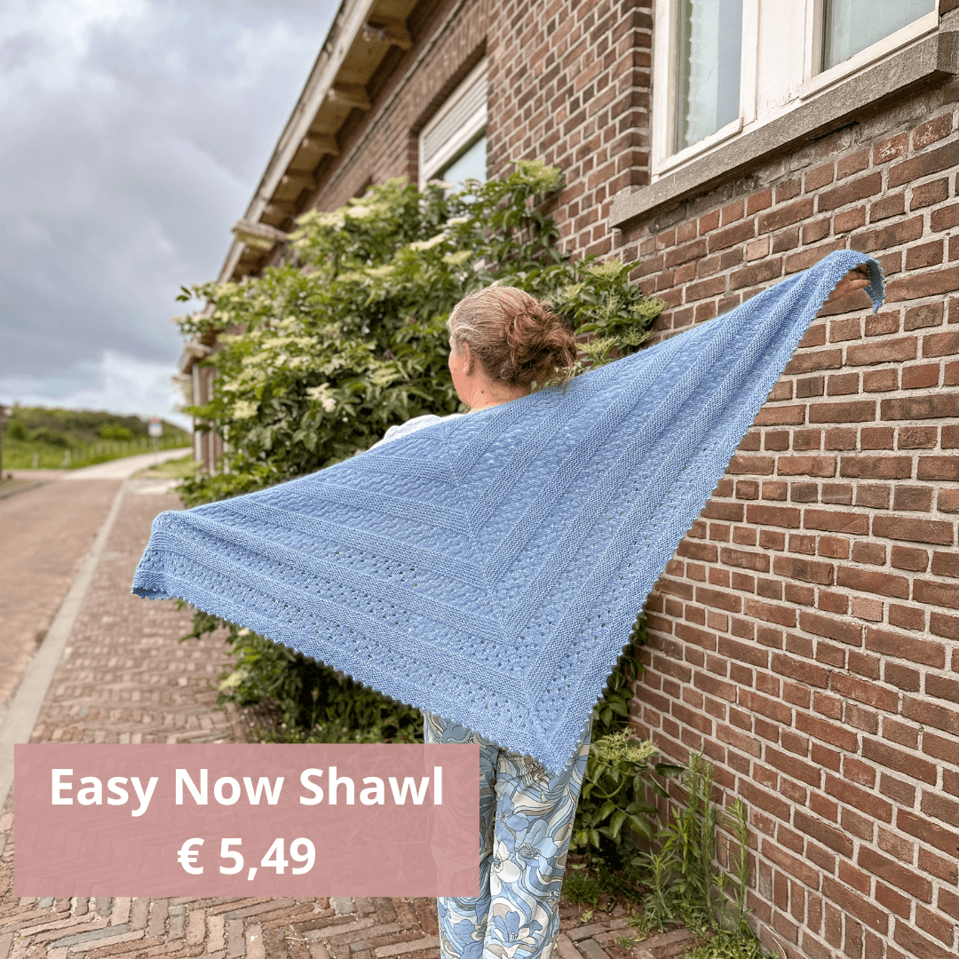 breipatroon easy now shawl