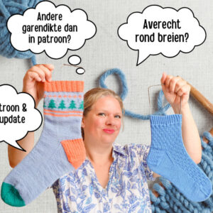 averecht rond breien magic loop